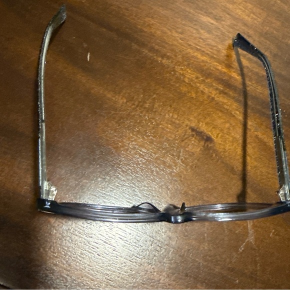 Marc Jacobs Eyeglasses, Frames Only, Marc 430 PJP 140 Plastic Clear Blue Sparkle - Picture 3 of 9